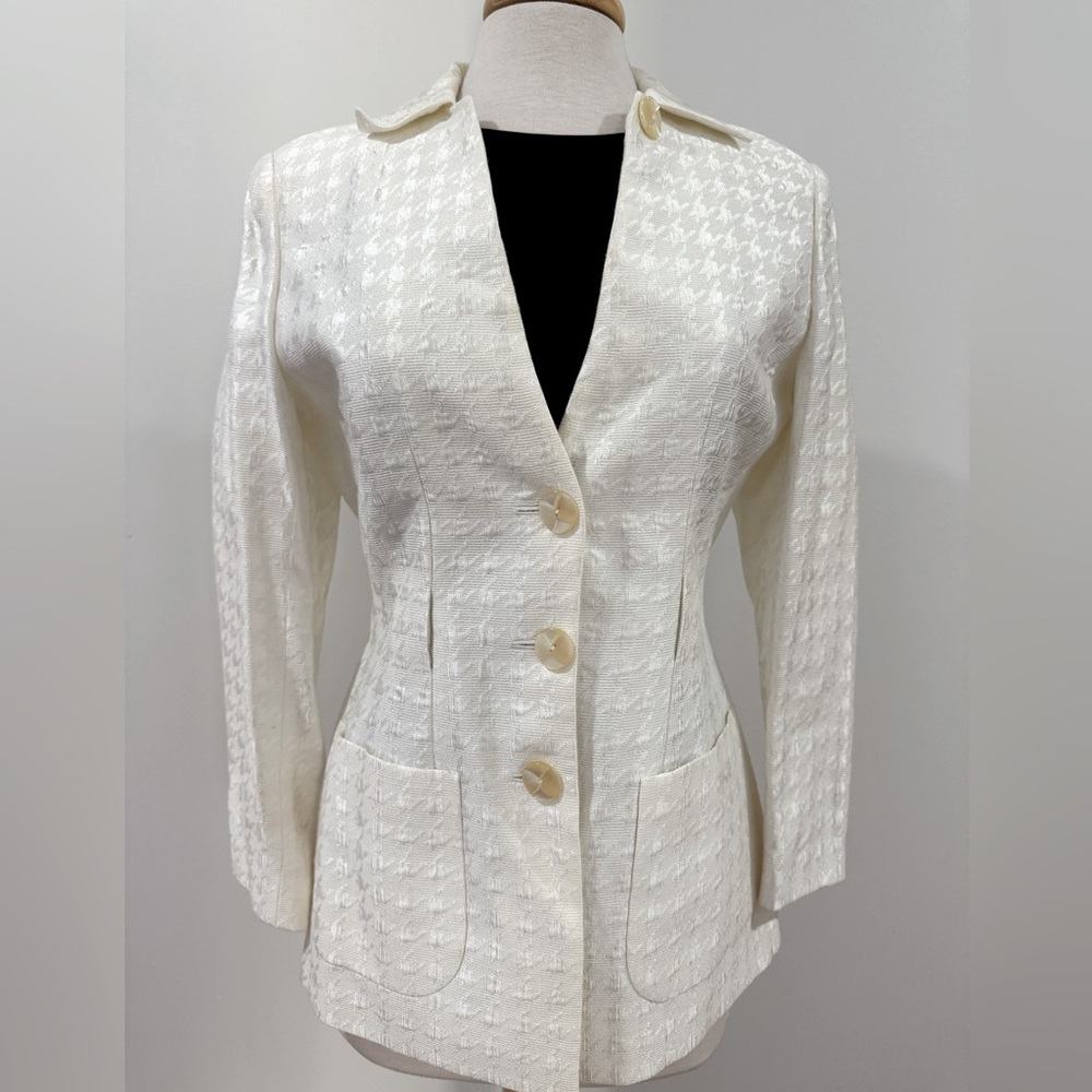 VALENTINO Blazer in light cream